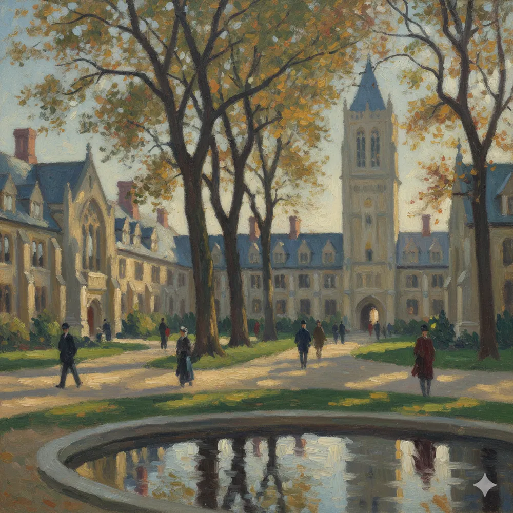 Yale's university campus